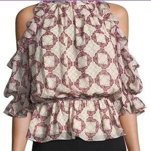 Reduced! NWT Max  Studio Cold Shoulder Blouse